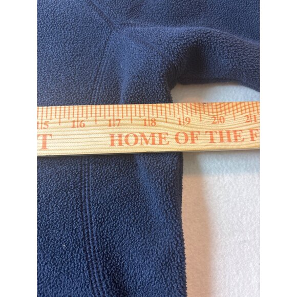 Vineyard Vines Navy Blue 100% Polyester Half-Zip Fleece Pullover Sweater S - Picture 7 of 12